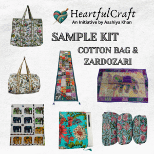 Cotton Bag & Zardozari Sample Kit