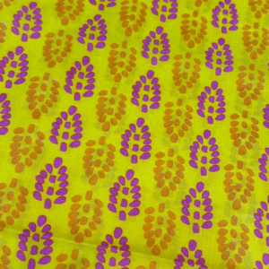 Hand Block Neon Blossom