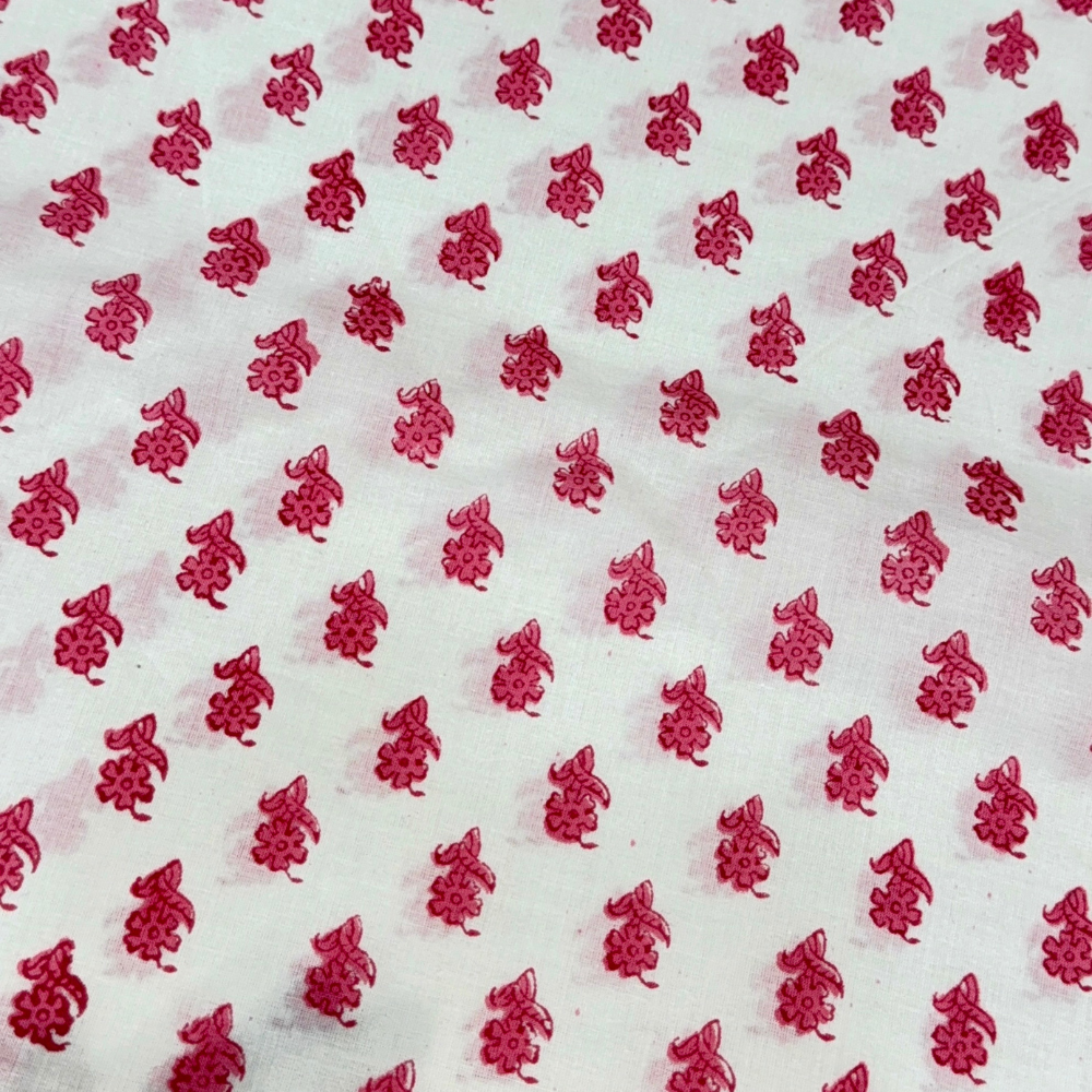 Hand Block Rosy Charm
