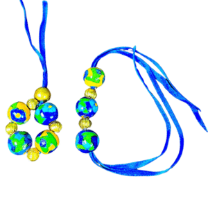 Blue Pottery Rakhi