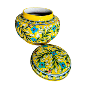 Blue Pottery Rice Bowl