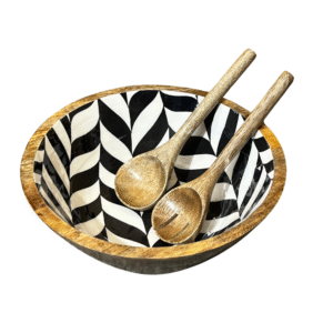 Chevron Salad Bowl