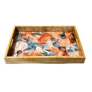 Coral Bloom Tray