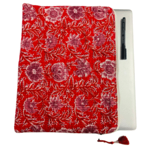 Crimson Bloom Laptop Sleeve