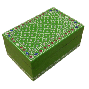 Emerald Jaali Box