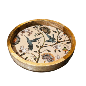 Garden Whimsy Hummingbird Tray