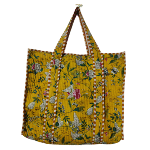 Golden Meadow Bloom Tote Bag