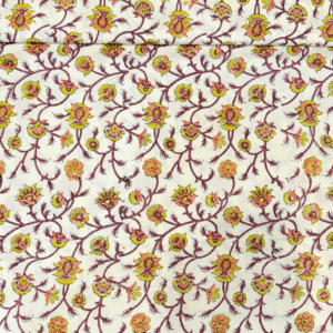 HandBlock Marigold Vine