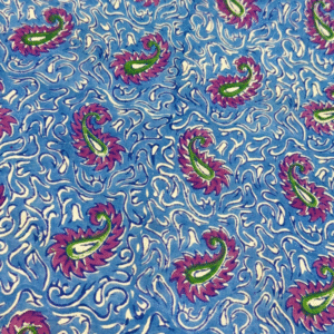 Handblock Spiked Paisley