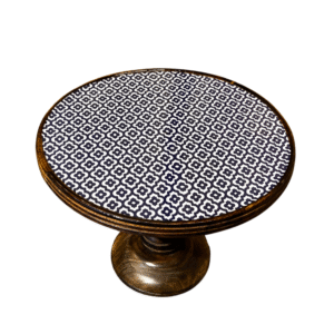 Indigo Mosaic Cake Stand