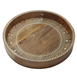 Peacock Ring Wooden Tray