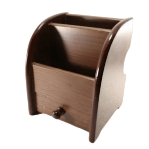 Pen Holder With Drawer