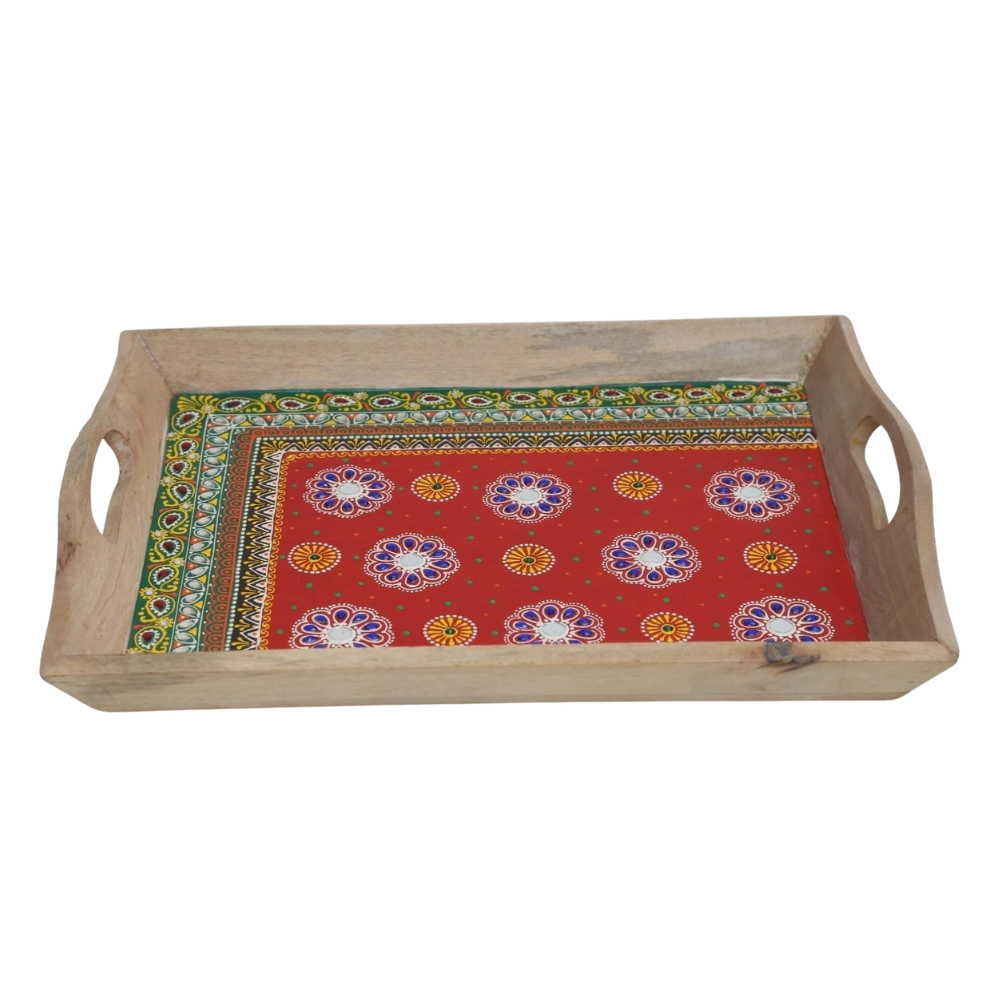 Rajasthani Rang Wooden Tray