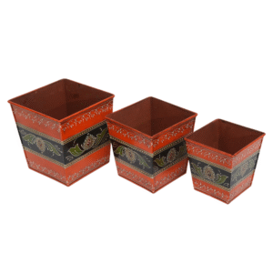 Royal Marigold Planter Trio