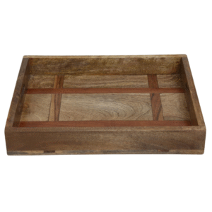 Rustic Ridge Wooden Tray