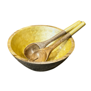 Sunshine Yellow Salad Bowl