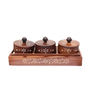 Tray with Container Set