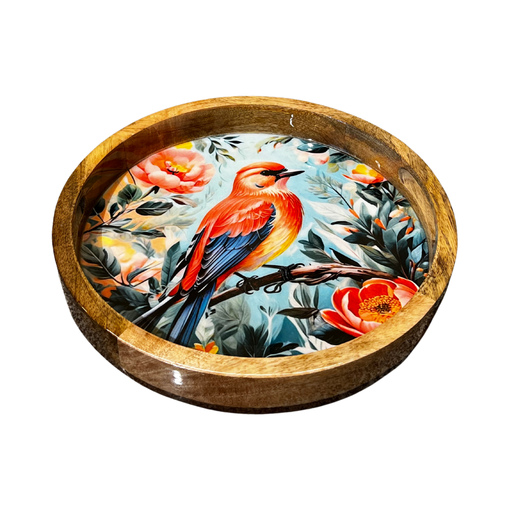 Vibrant Songbird Bloom Tray