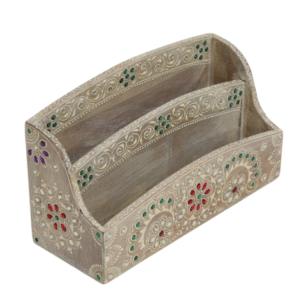 Vintage Flora Desk Organizer