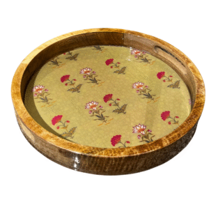 Vintage Mughal Floral Tray