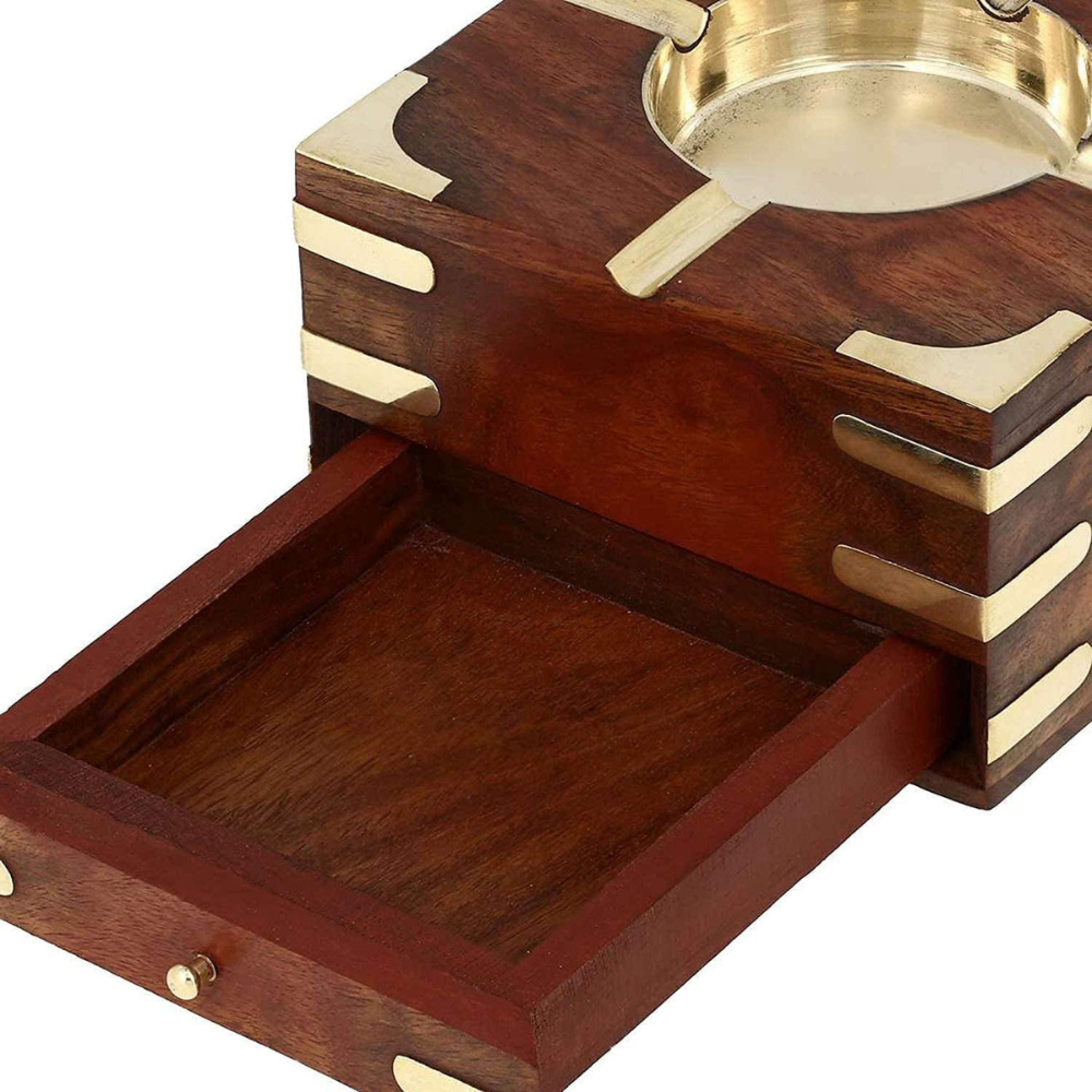 Ashtray With Cigarette Storage Case - Image 3