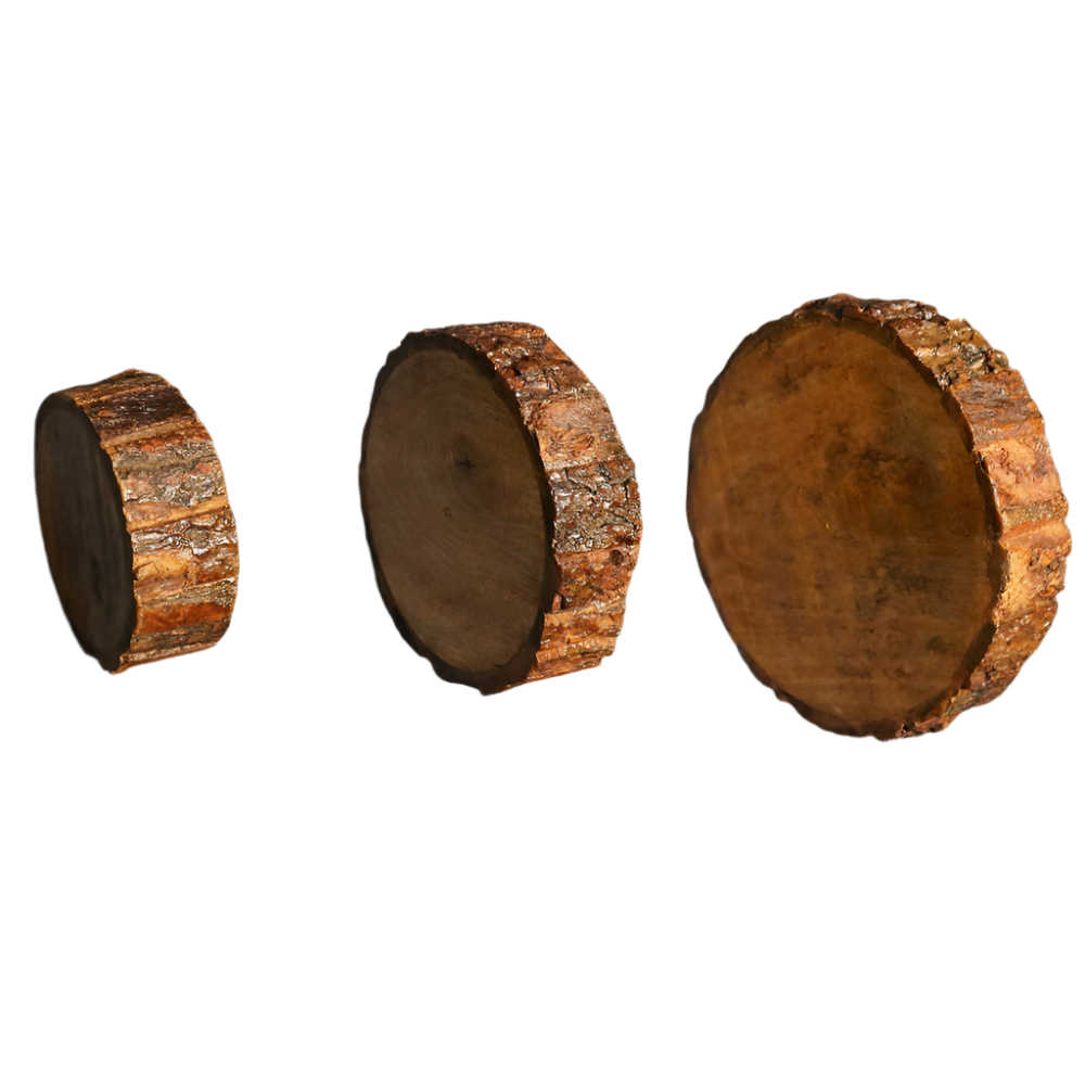 Wooden Serving Tray Set of 3 - Image 2