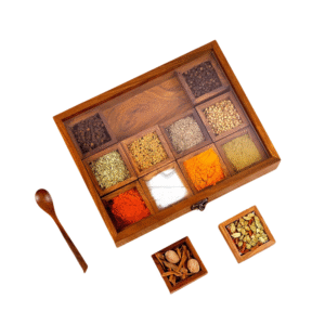 Spice Box Set with Spoon