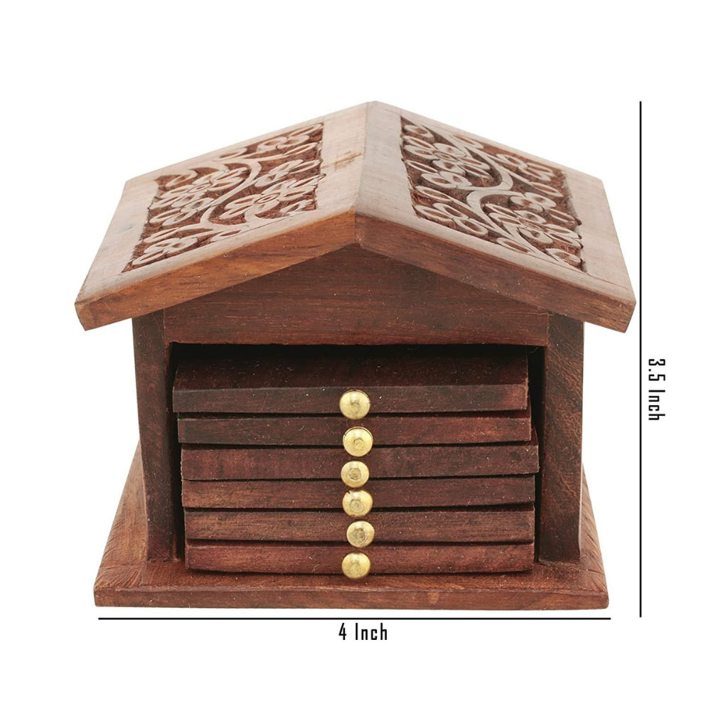 Hut Shaped Tea Coaster - Image 2