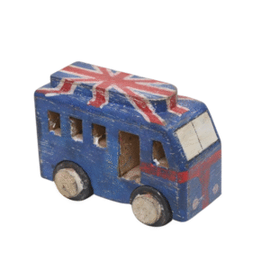Wooden Toy Bus