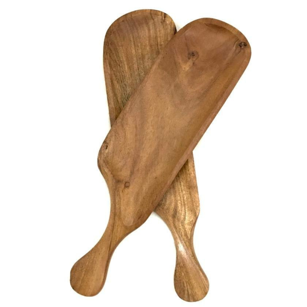 Wooden Tray Set of 2 - Image 2