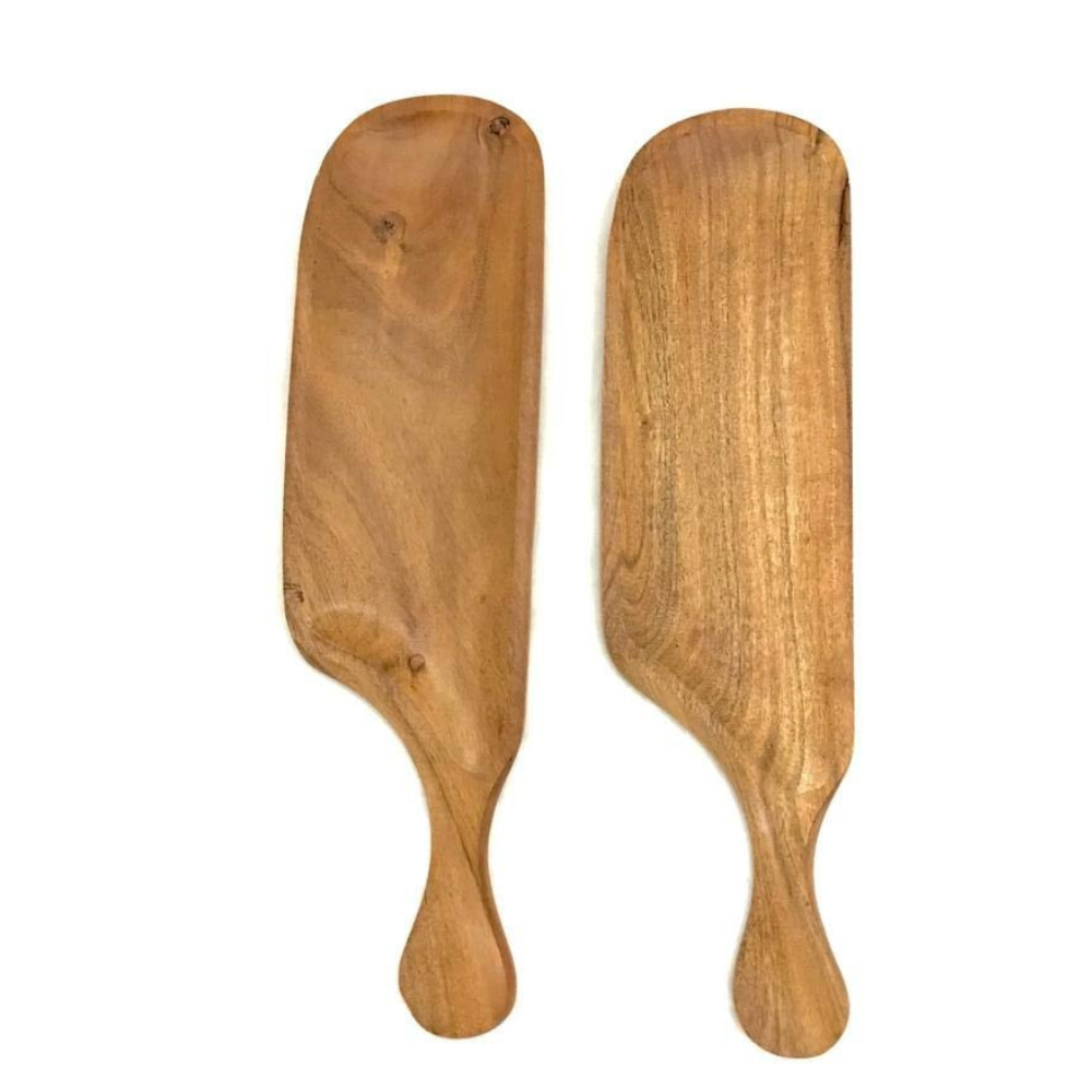 Wooden Tray Set of 2 - Image 3