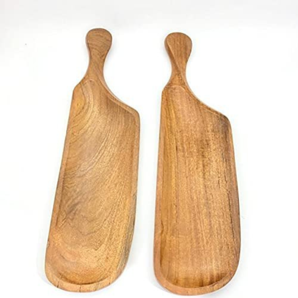 Wooden Tray Set of 2 - Image 4